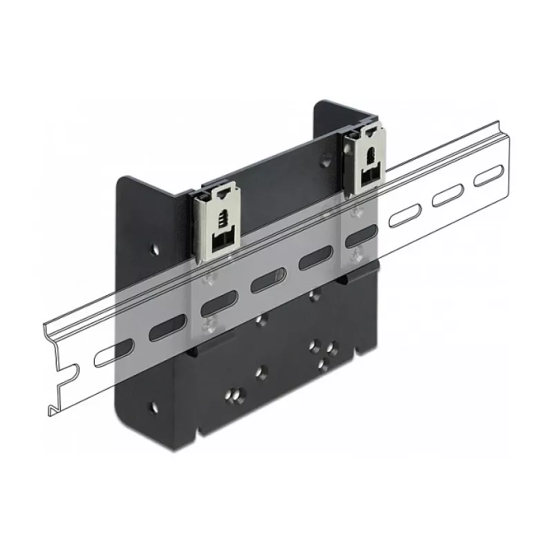 DeLOCK 66292 asennussarja musta ABS-muovi