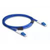 DeLOCK kuitukaapeli LC Duplex LC Duplex OS2 3m