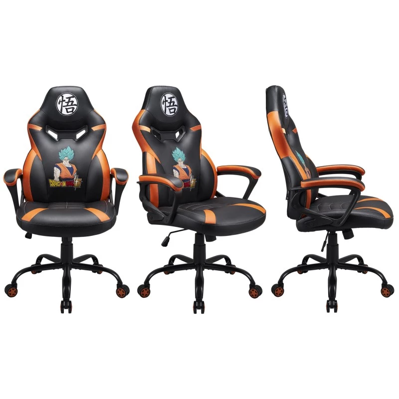 PC-pelituoli Subsonic SA5573-D4 pehmustettu istuin musta oranssi