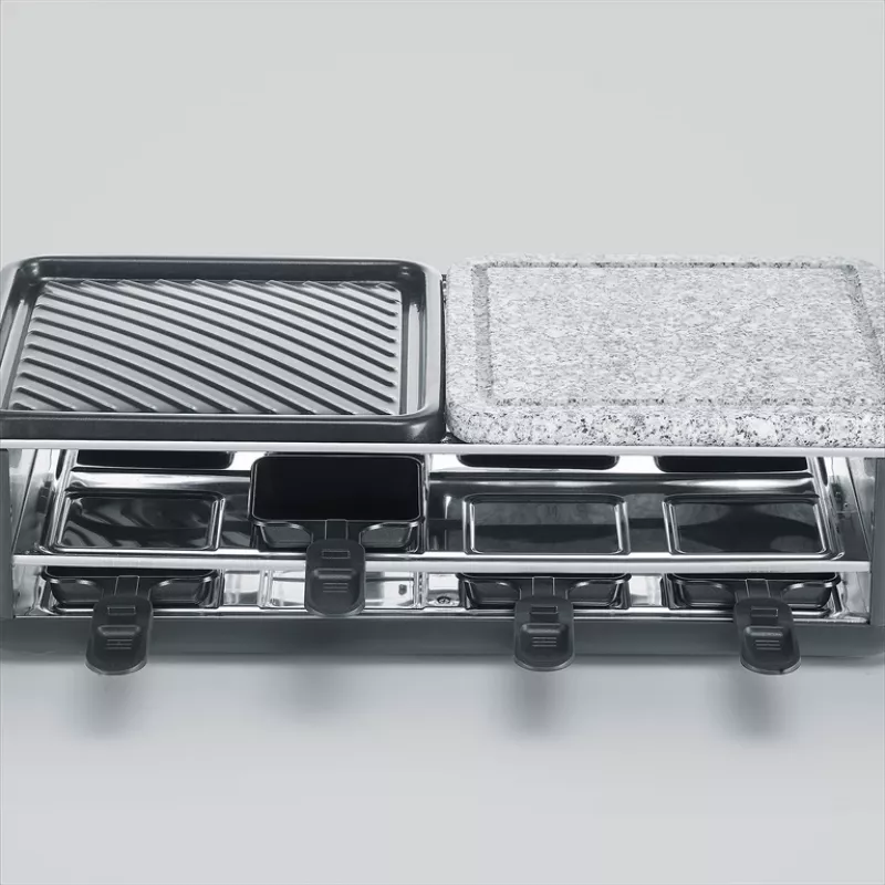 Raclette-grilli Severin RG 2366 8 henkilölle 1300 W musta