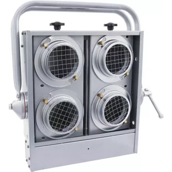 Stage PAR-36 Can Light EUROLITE Audience Blinder 4xPAR-36 hopea (malli 42103420)