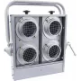Stage PAR-36 Can Light EUROLITE Audience Blinder 4xPAR-36 hopea (malli 42103420)