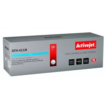 Activejet ATH-411N värikasetti (korvaa HP 305A CE411A; Supreme; 2 600 sivua; syaani)