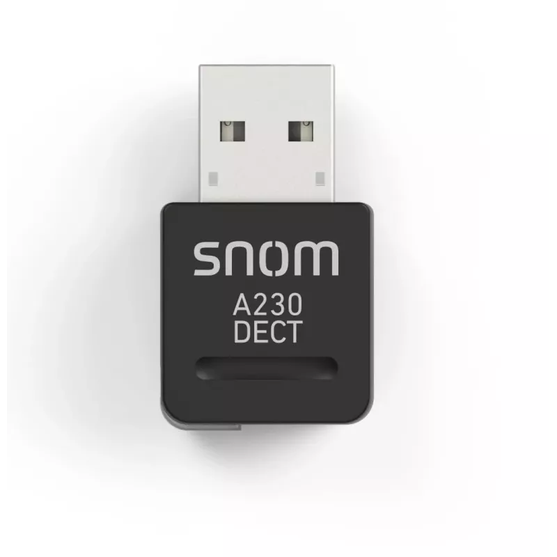snom A230 DECT USB-muistitikku - verkkosovitin - USB2.0 - DECT (4386)
