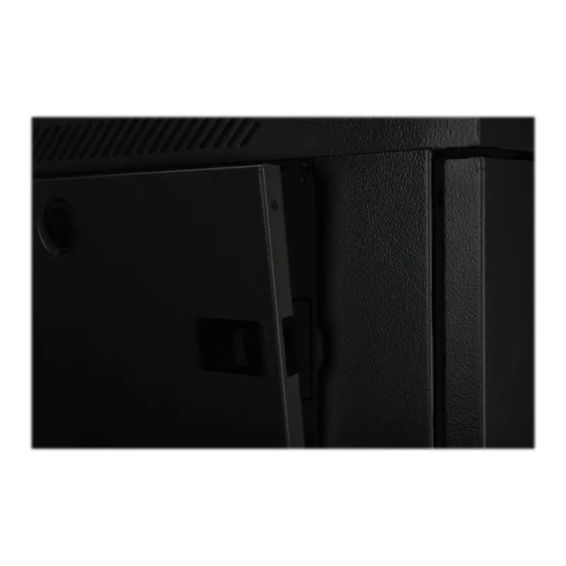 DIGITUS Dynamic Basic DN-19 16-U-EC-SW - kaappi - verkkokaappi - seinäasennukseen - RAL 9005 - 16U - 48,3 cm (19