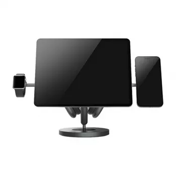 Modulaarinen teline tabletille, kellolle ja kuulokkeille Nillkin SnapBranch — harmaa