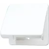 JUNG CD 590 KL WW Läppäkansi 50x50 mm laitteille, valkoinen