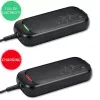 Sähköpyörän laturi QOLTEC 50332 — 36V/42V lähtö, 2A, 5,5×2,1 mm liitin