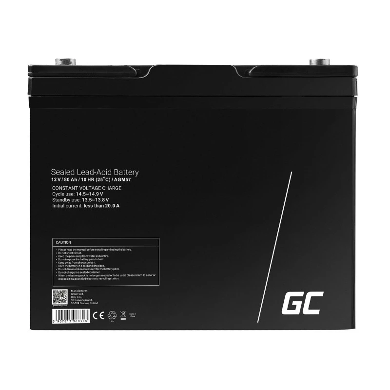 Akku AGM VRLA 12V 80Ah