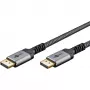 Goobay 65267 DisplayPort-kaapeli 5 m musta - hopea (65267)