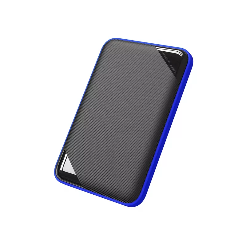 Ulkoinen kiintolevy Silicon Power A62S 2TB, USB Type-A 3.2 Gen 1, sininen/musta