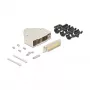 DeLOCK 67134 kaapeliliitin D-Sub 25-napainen hopea pistoke