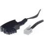 S/CONN 10m TAE-F – RJ11 musta läpinäkyvä ShiverPeaks