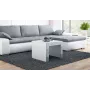 Cama TESS60 BI/SZ sohvapöytä / sivupöytä / kulmapöytä sohvapöytä neliön muotoinen 2 jalkaa
