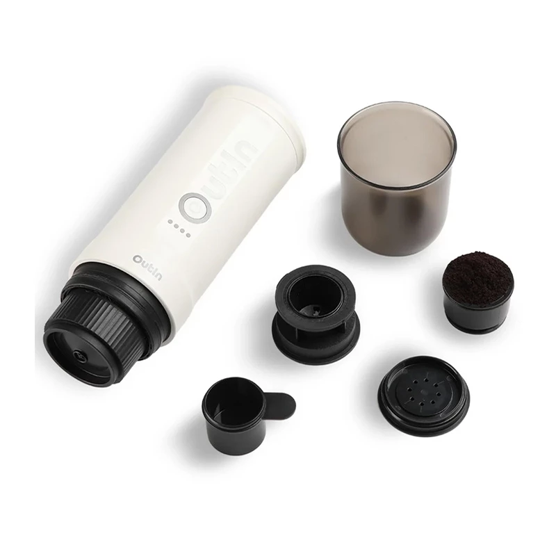 Kahvinkeitin Outin 670g Nano valkoinen