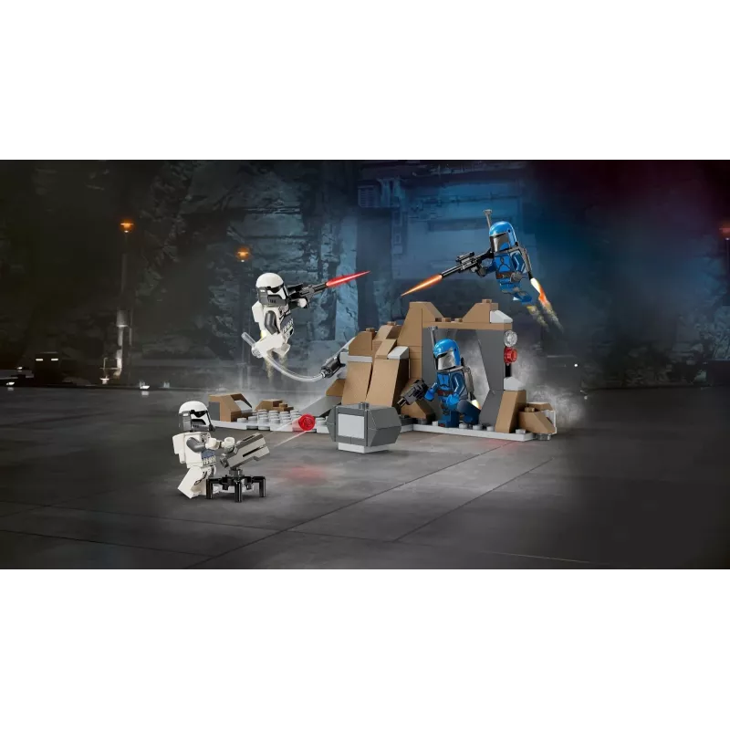 Rakennuslelu LEGO Star Wars Ambush on Mandalore Battle Pack 75373 — 4 minifiguuria, 109 osaa, ikä 6+