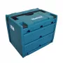 Makita P-84349 MAKSTOR Model 4.5 työkalulaatikko, 5 vetolaatikkoa, sininen