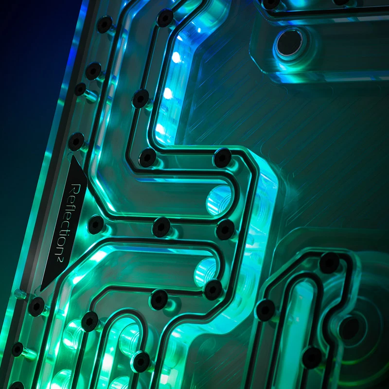 EK Water Blocks EK-Quantum Reflection² PC-O11D EVO D5 PWM D-RGB – akryyli