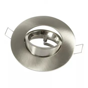 Synergy 21 LED Retrofit GU10 / GX5 - 3 upotettavaa kattosarjaa D03-hopea