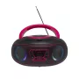 Denver TCL-212BT PINK CD-soitin kannettava CD-soitin musta, pinkki