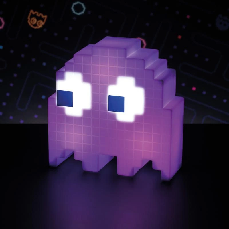 Pöytä-LED-valaisin Paladone Ghost Light PP4336PMV3 Pac-Man-muotoilulla