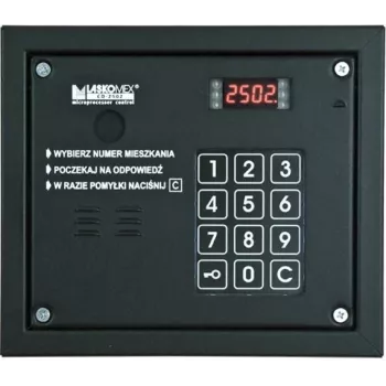 Audio-ovisummeri Laskomex CP-2503R musta RFID-avainlukijalla