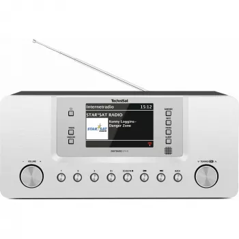 TechniSat DigitRadio 574 IR - audiojärjestelmä - 2 x 5 wattia - hopea (0001/2951)