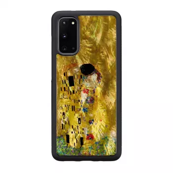 iKins suojakotelo Samsung Galaxy S20:lle, musta, ohut TPU-kotelo