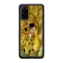 iKins suojakotelo Samsung Galaxy S20:lle, musta, ohut TPU-kotelo