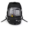 DICOTA Hi-Vis V2 Backpack reppu musta 320x220x455mm PET TPU