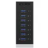ICY BOX IB-AC618 USB 3.2 Gen 1 (3.1 Gen 1) Type-B 5000 Mbit/s musta