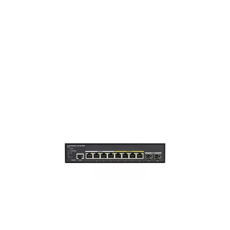 LANCOM GS-3510XP hallittava L2 2.5G Ethernet (100/1000/2500) Power over Ethernet (PoE) 1U musta