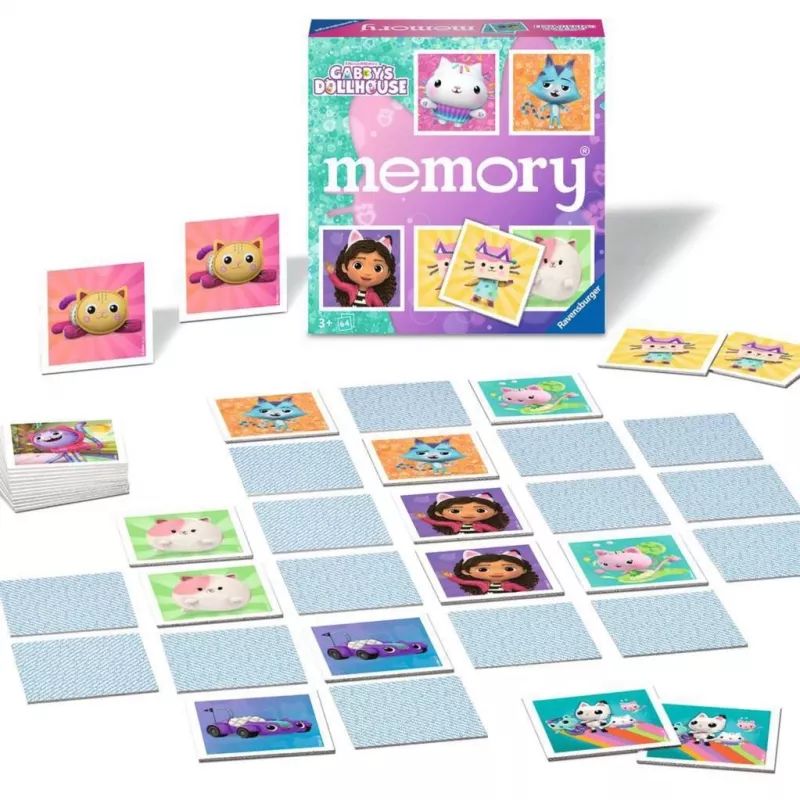 memory - Gabby's Dollhouse, muistipeli