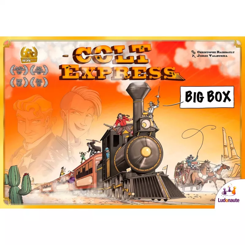 Colt Express - Big Box, lautapeli vuoden peli 2015