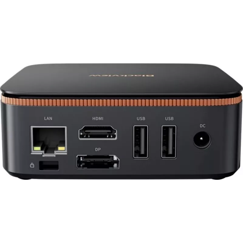 Blackview MP20 16 GB SSD 512 GB Win 11 Pro - minitietokone, musta