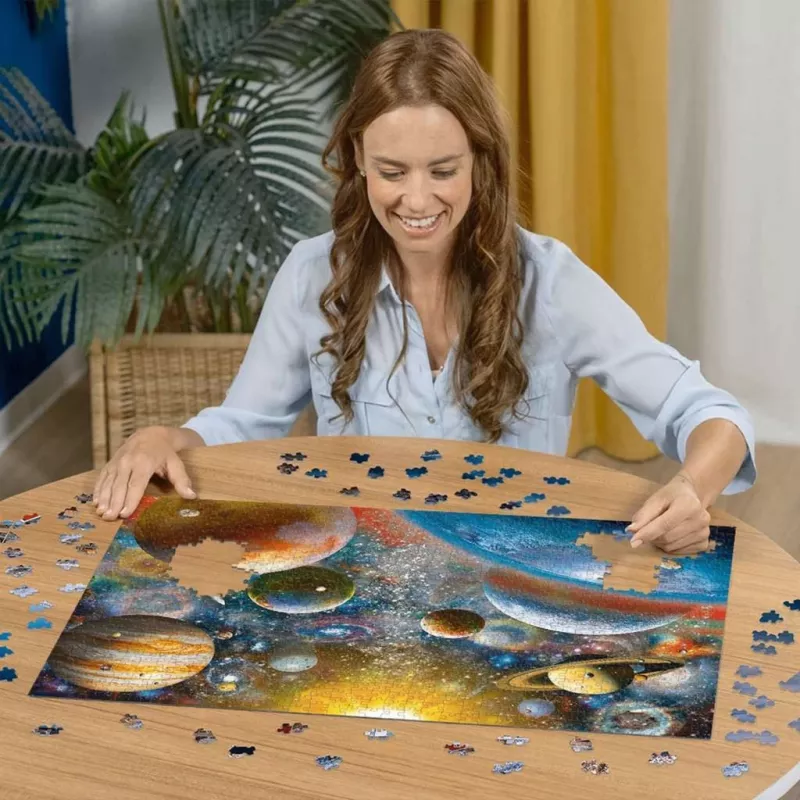 Palapeli Ravensburger Planeten 1000 osaa