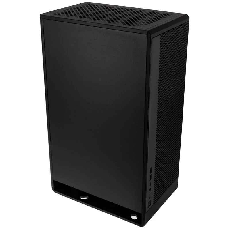 SilverStone ALTA G1M - MicroATX-torni - Micro-ATX - ilman virtalähdettä (SFX12V/SFX-L12V) - musta - USB/audio