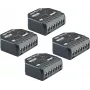 Setti 4 kpl Shelly 2PM Gen4 Zigbee/Matter-ohjaimia