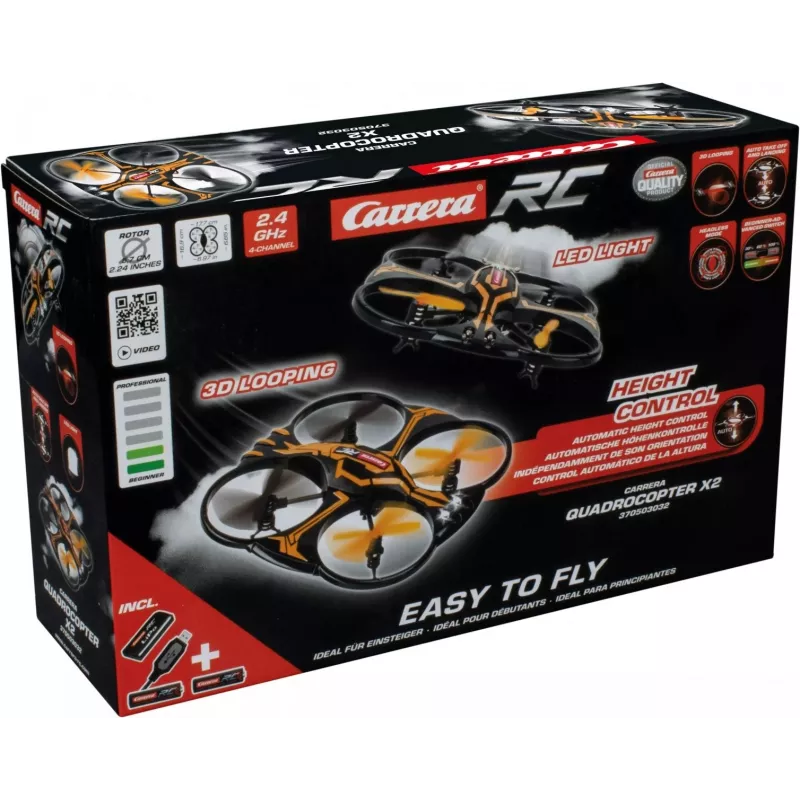 Quadkopteri Carrera Toys 370503032 12 vuotta gyroskooppi litiumpolymeeri