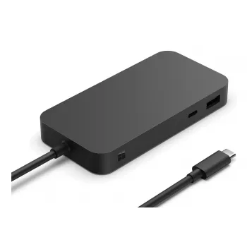 Telakointiasema Microsoft Surface USB4 Dock johdollinen musta 100W Power Delivery
