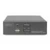 KVM-kytkin Digitus 2 porttia Single Display 4K HDMI