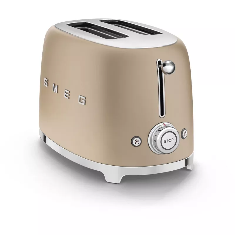 Leivänpaahdin Smeg 50's Style TSF01CHMEU 2 viipaletta kulta 950W