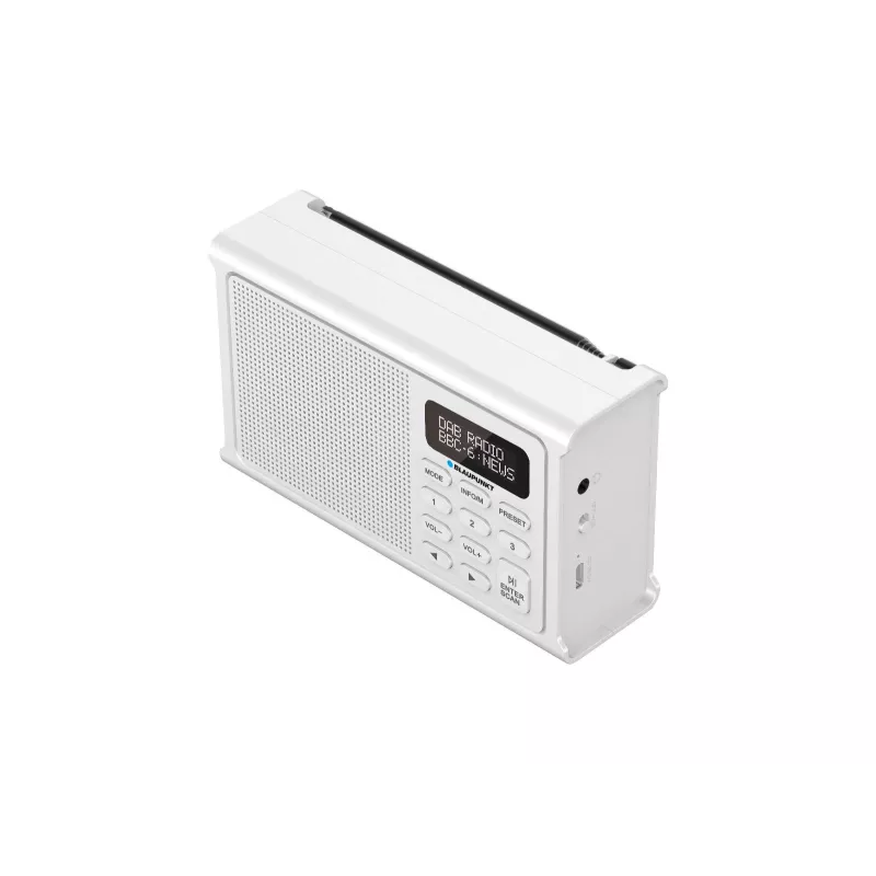 Blaupunkt DR3WH kannettava radio valkoinen