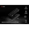 SAVIO AK-60 M.2 NVMe 2280 -levyn jäähdytin, musta