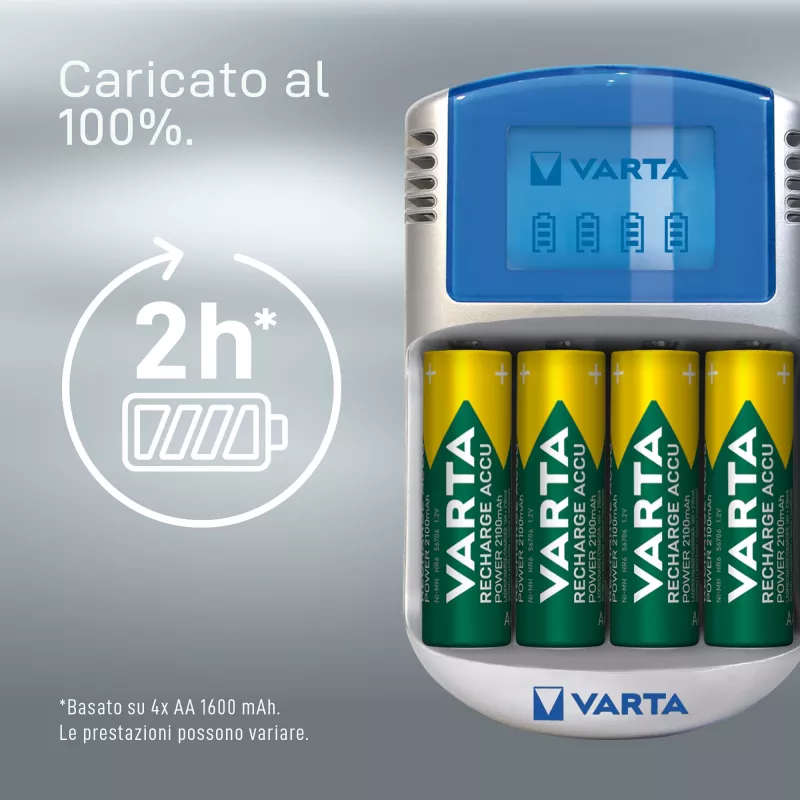 Akkulaturi Varta POWERLCD