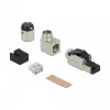Liitin DeLOCK 86489 1x RJ-45 harmaa