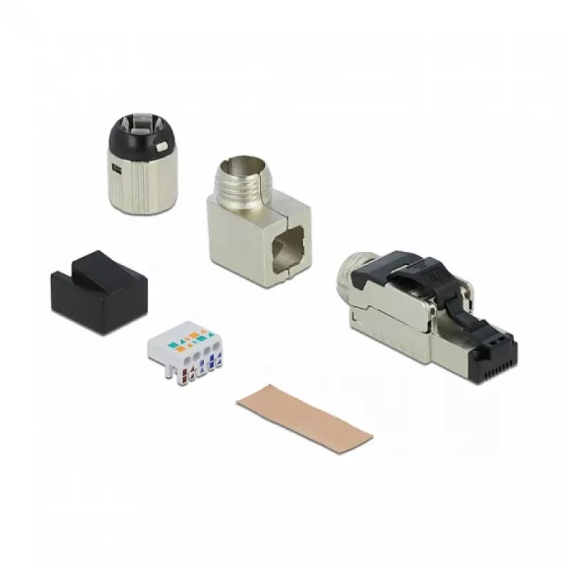 Liitin DeLOCK 86489 1x RJ-45 harmaa