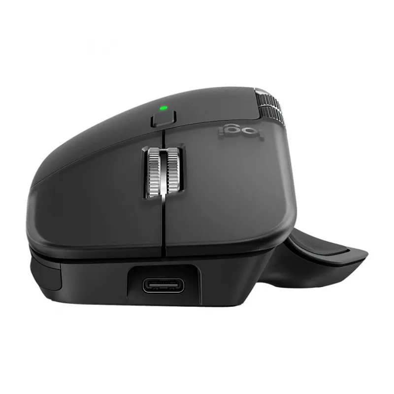 Logitech MX Master 4 – hiiri – Bluetooth, 2,4 GHz – Graphite