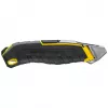 Katkoteräveitsi Stanley FATMAX FMHT10594-0 musta ruostumaton teräs keltainen 18 mm leveys 165 mm pituus