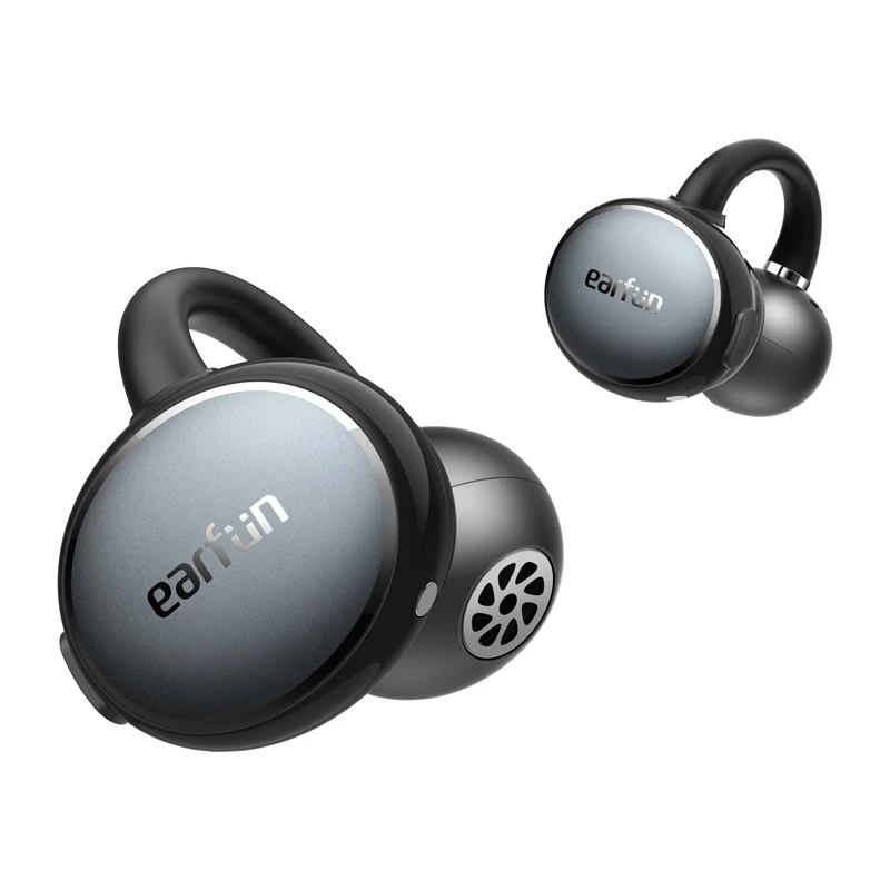 Langattomat on-ear-kuulokkeet Earfun Clip (musta) malli CW100G